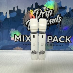 Drip Diamonds Disposable 2G Variety Pack – 20 Strains (50 Count)