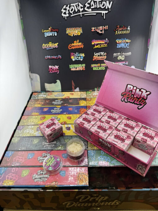 Buy drip diamonds pink runtz exotic edition pound box